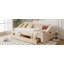 Lit de jour simple rembourré avec accoudoirs de rangement-1800068730
