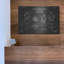 «Dress Form Blueprint Vernis Chalkboard», art mural en métal-652432279