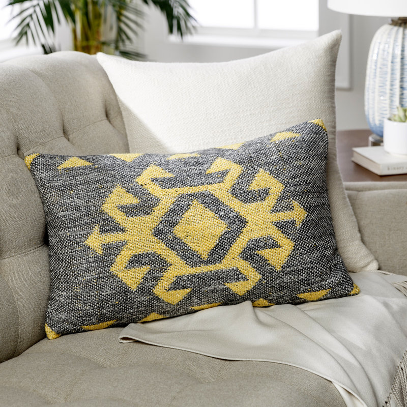 Lewis Geometric Throw Pillow, 22" x 22"