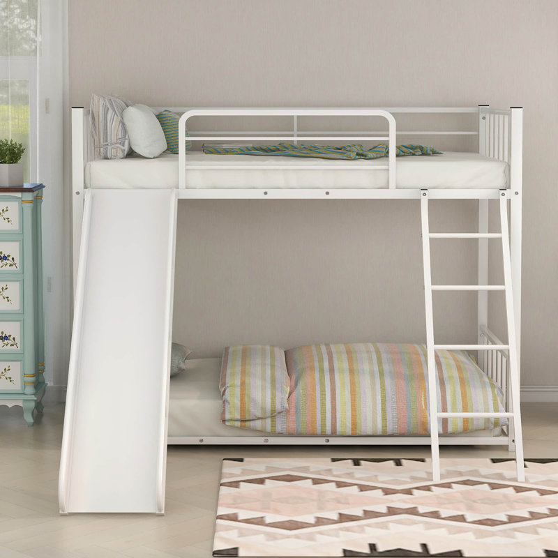 Paula Twin Over Twin Bunk Bed by Isabelle & Max, White