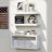 Floating Shelves Set Of 3, Modern Bathroom Shelves Wall Mounted Shelves For Wall Decor, Over Toilet Wall Shelves For Bathroom Bedroom, Living Room, Kitchen-469867412
