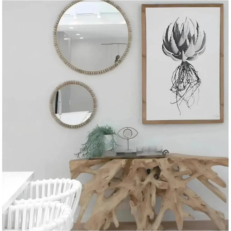 Teak Root Patio Console Table