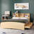 Jovany Captain Bed with 3 Reversible Drawers on Left or Right side (New and Improved Design)-1089047651-1089047649