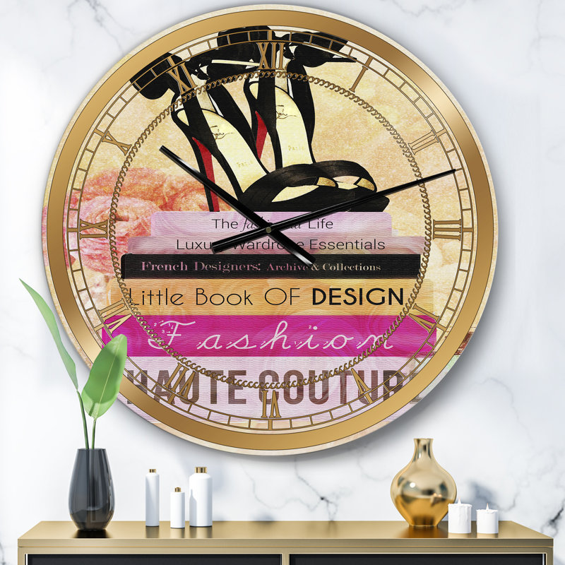 Horloge murale Fashionista, Moyen