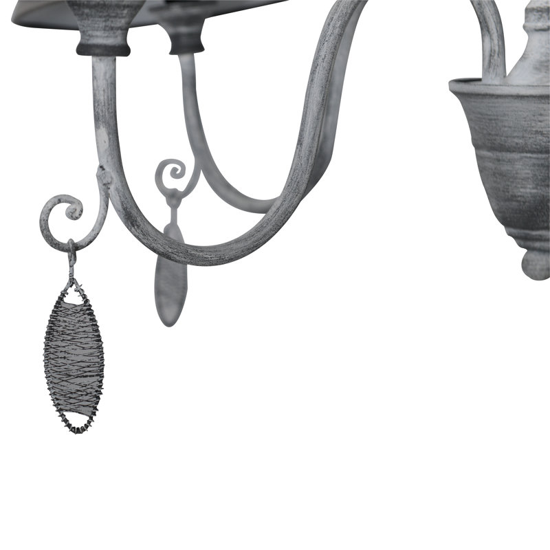 Castle 4 - Light Sputnik Chandelier Chandelier, Grey