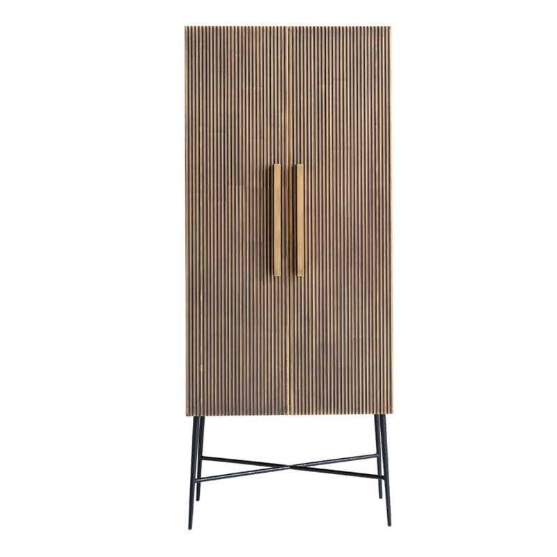 Armoire de rangement à 3 tablettes