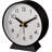 4.5" Battery Operated Antique Retro Analog Alarm Clock, Small Silent Bedside Desk Clock With Night Light, Battery Operated