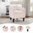 Roldao 25.2" W Classic Comfort Upholstered Accent Chair With Curved Back-124928659