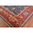 Blue & Orange Wool Oushak Indian Large Rug 12x15