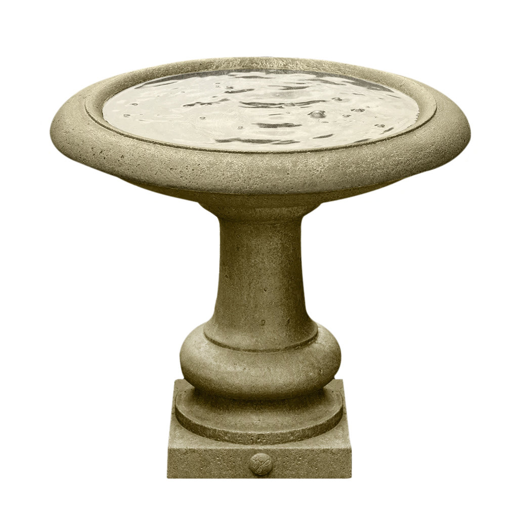 Connerton Birdbath, English Moss