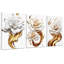 3 Piece Wrapped Canvas Print-1622343986