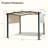 10 Ft. W x 10 Ft. D Steel Pergola with Canopy