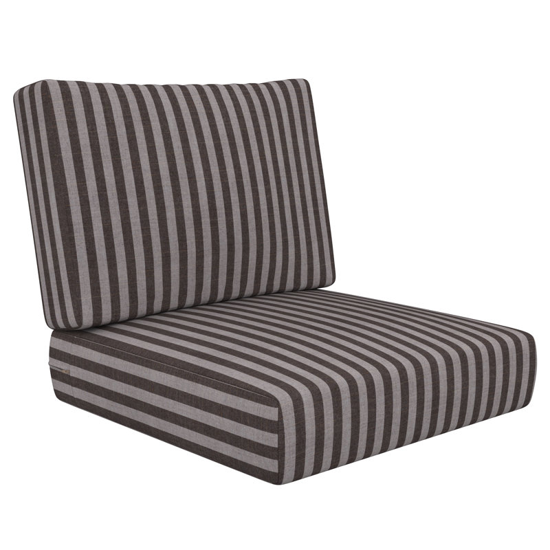 Sunbrella® Outdoor Patio Lounge Cushions, Brown