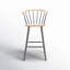 Ensemble de 2 tabourets en bois massif Sheffield-1600573621-1600573619