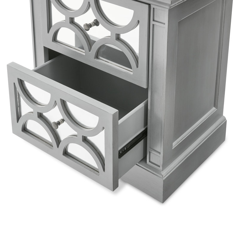 James Solid Wood End Table