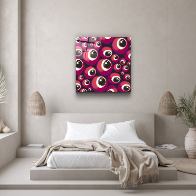 Superbe peinture décorative en verre trempé de 19,7 po x 19,7 po | 100% verre trempé, épaisseur: 0,16 pouce | Impression UV pour des couleurs éclatantes | Parfait pour la décoration intérieure, le salon ou le bureau