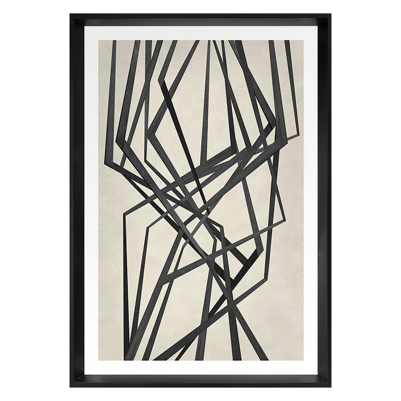 Structures 8 Print by Taylor, Paul, 25'' H x 18'' W
