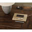 Bureau double caisson 59 pouces avec 3 tiroirs et station de charge - poste de travail en bois-95092906
