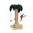 19.68” Cat Tree With Sial Scratching Post ，Catnip Ball＆Feather