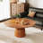 Solid Wood Jahnelle Side Table Small Pedestal Table Modern Center Table-939888838-939888843