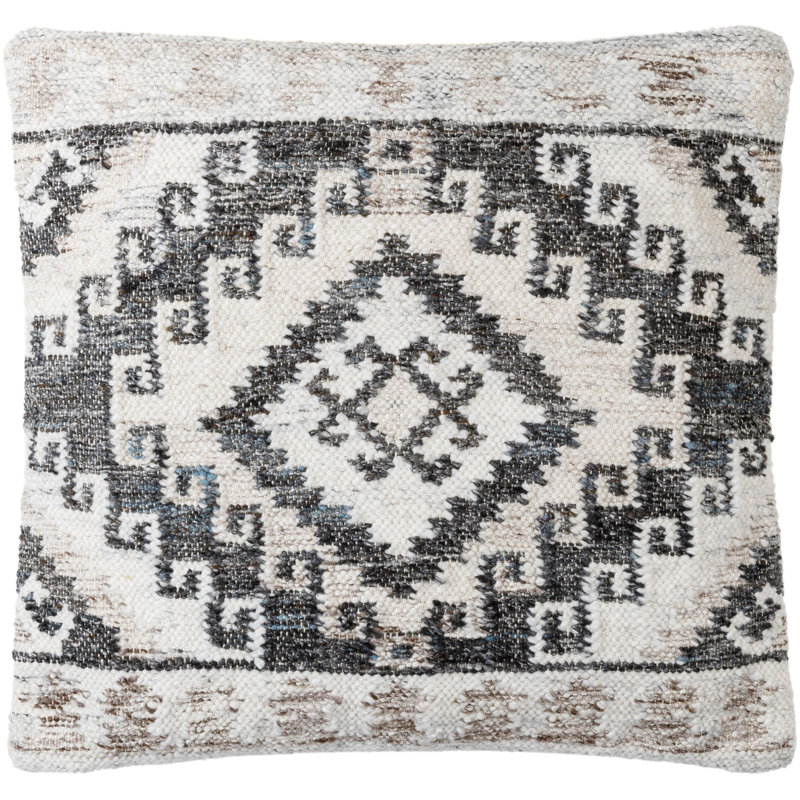 Alyssa Polyester Throw Square Pillow Cover, 18"H x 18"W