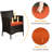 Rayna 4 - Person Patio Conversation Set with Cushions-1999806020