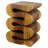 Raechell Solid Wood End Table-101322227-101322226