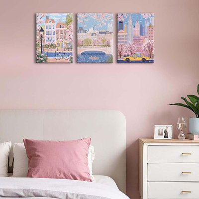 3 Piece Wrapped Canvas Print