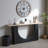 Modern Console Table with Black Arch Base