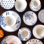 Vintage Indigo Bone China Dessert Plate Set Of 4