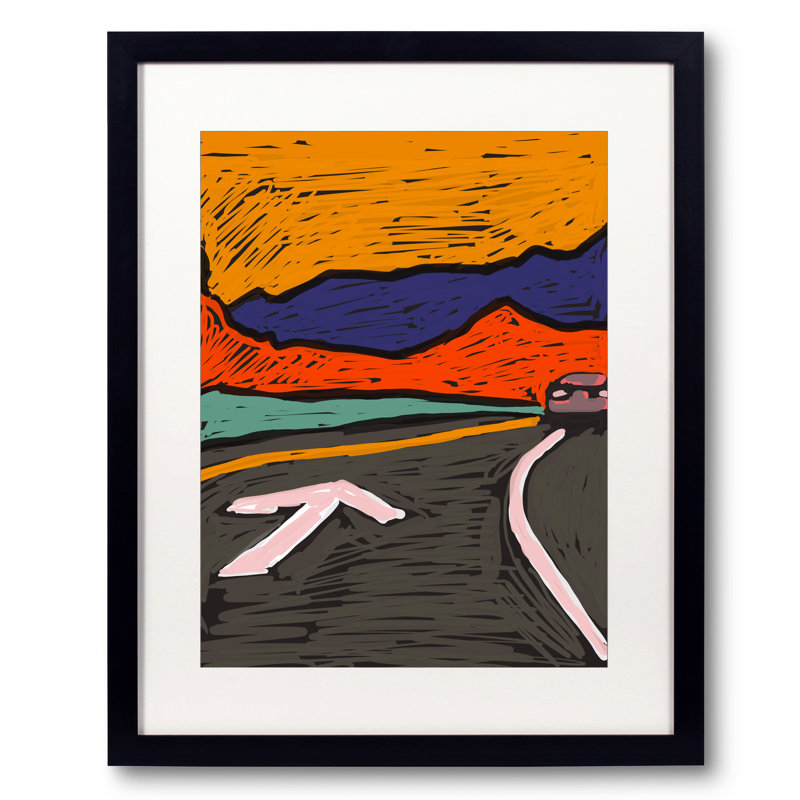 Night Ride Print by Deborah Blum, 20" H x 16" W