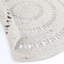 Round Reiban Solid Colour Wool Hand Woven Area Rug-1833134078