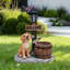 Statue de jardin Labrador