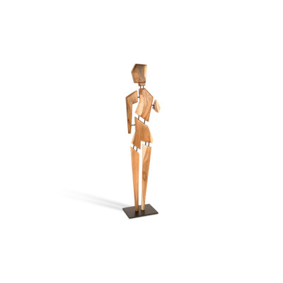 Figures Jack Solid Acacia Wood Sculpture