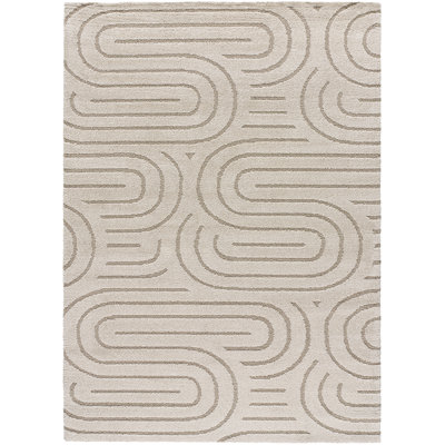 Hambly Rectangle Geometric Area Rug