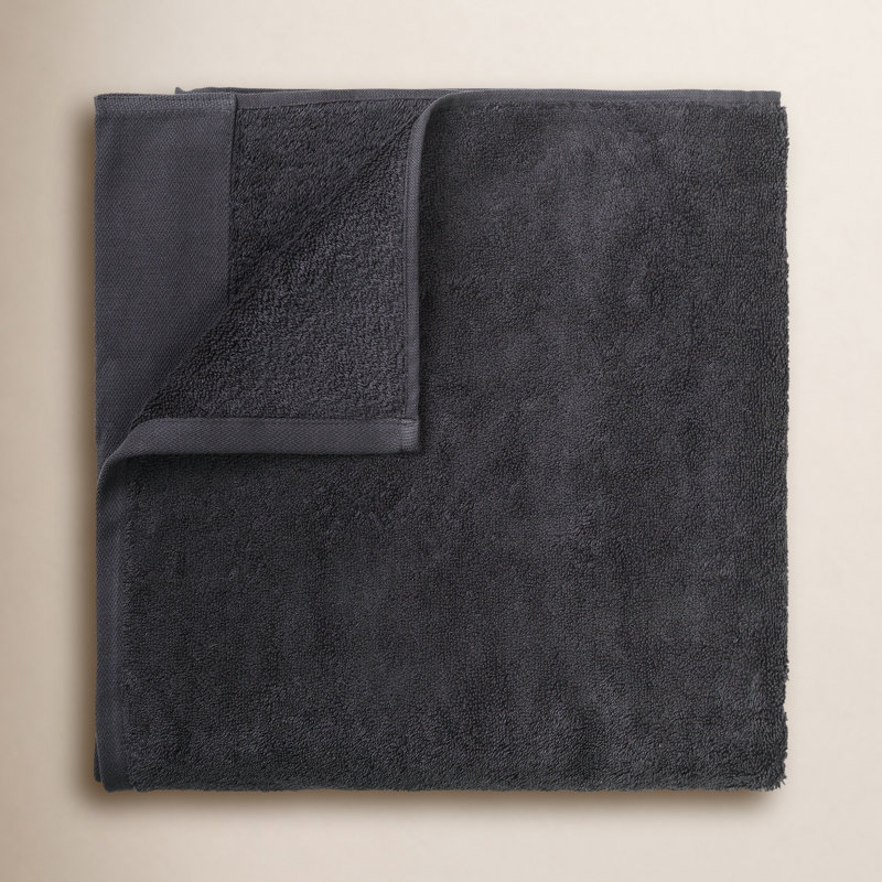 Riva 100% Cotton Bath Towel, Magnet Charcoal, Bath Towel - 1 Pack