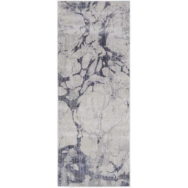 Abstract Indoor Rug, Runner 3' x 8'