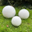 Garden Decorative Ball, Zen Garden, Swimming Pool, House Entrance, Patio, Stone Effect Ball with Flat Base-93628877-93628878