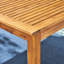 Table de salle à manger en bois avec option extensible - couleur naturelle, P 36,24 po x l 63,91 po, H 30,47 po, table d'appoint gracieuse, profondeur de 35,5 po, largeur de 63 po, hauteur de 30,47 po