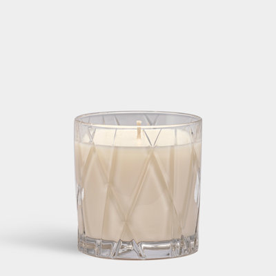 Bougie de créateur parfumée ambre et mousse de chêne