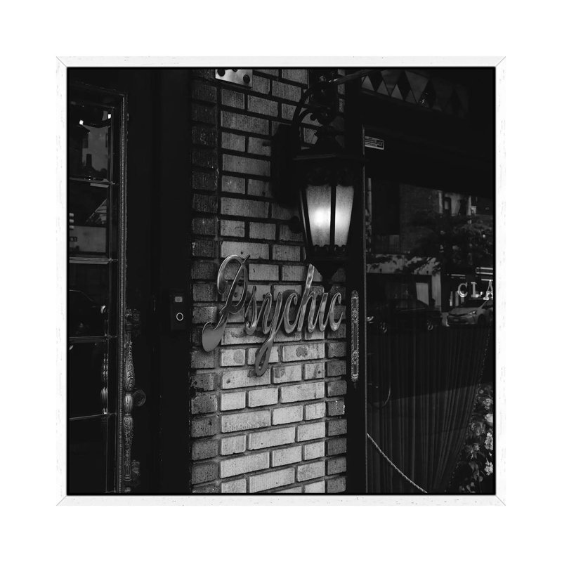 Greenwich Village Psychic by Bethany Young - Print on Canvas, 93.98cm H x 93.98cm W x 3.81cm D, White Framed