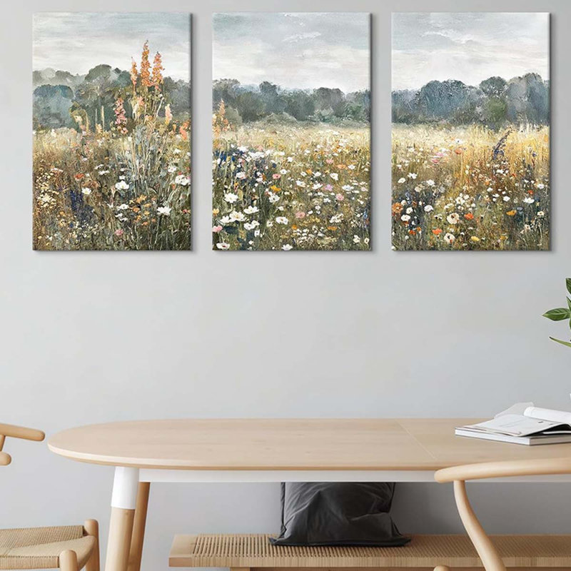 3 Piece Wrapped Canvas Print
