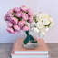Peonies Floral Arrangement In Vase-1019881179