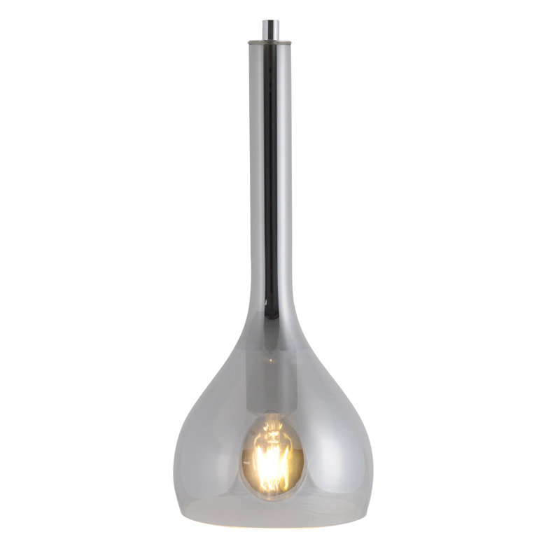 Piccadilly 1 - Light Anthracite Teardrop Pendant