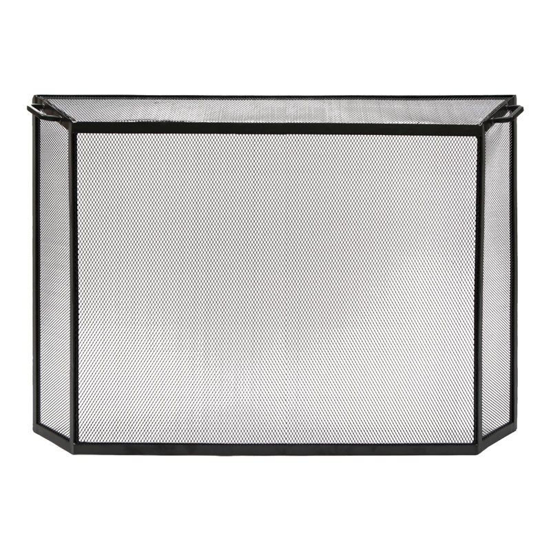 Pare-étincelles en fer 4 panneaux Alarnah, H 33 po x l 44 po x P 7 po