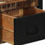 40cm W Solid Wood Bedside Table