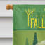 Drapeau de maison en polyester 40 x 28 po Lindell Be in the Woods