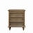 Farmhouse Nightstands Set of 2 with 4 Drawer, Wood Storage End Table with Hidden Pull-Out Shelf, Large Side Table with 4 Solid Wood Feet and Metal Handle, Easy Assembly, Light Brown-665701552-665701558