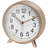 Table Clock Round Plastic Tabletop Clock with Alarm Function 5.75 Inches-2002405682