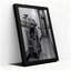 Art mural en toile noir et blanc-133482793